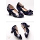 Iris Corolla Elizabeth Double Layer Velvet Shoes(Reservation/5 Colours/Full Payment Without Shipping)